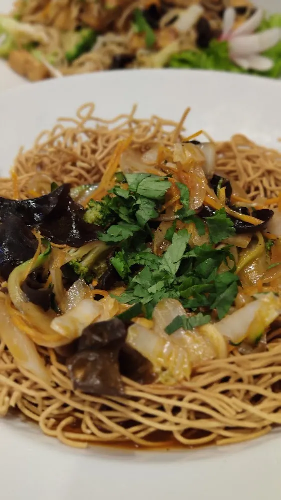 Nouilles Croustillantes Végétarien